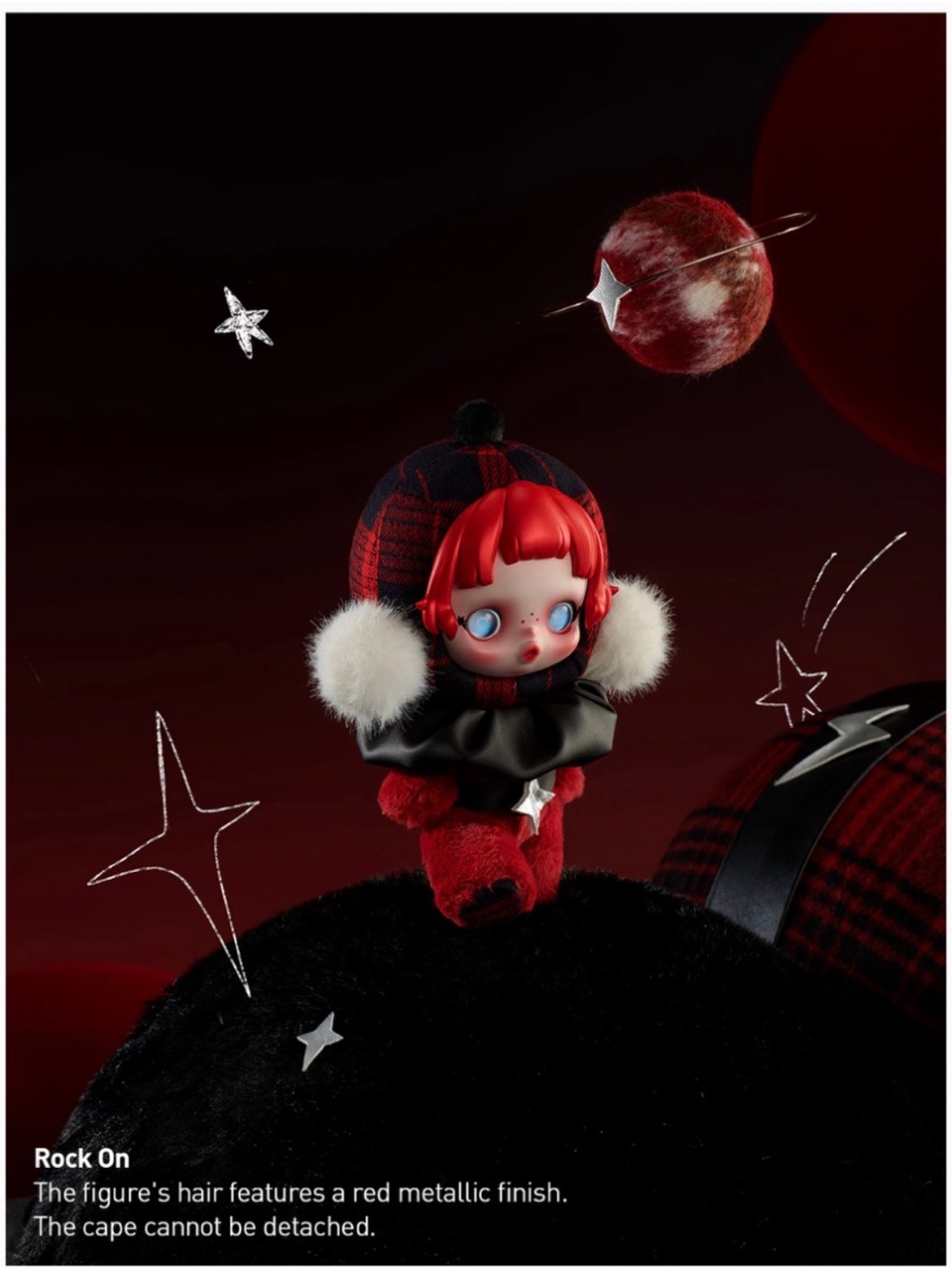 OUT OF BOX Skullpanda & card - “Rock On” from Winter Symphony collection